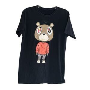 Yeezus Black Shirt T-shirt No Tag Men’s Medium Drop Out Bear